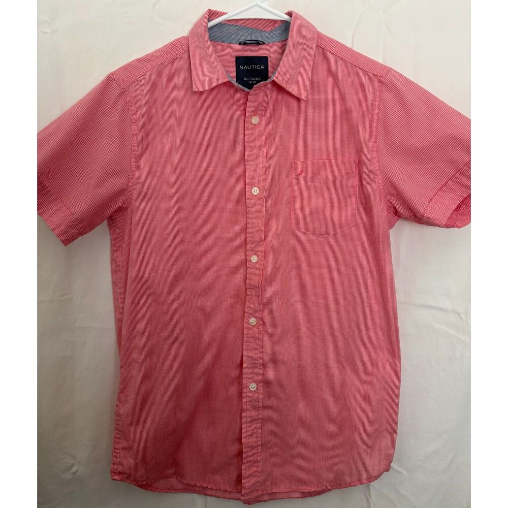 Nautica Short Sleeve Button Down Shirt